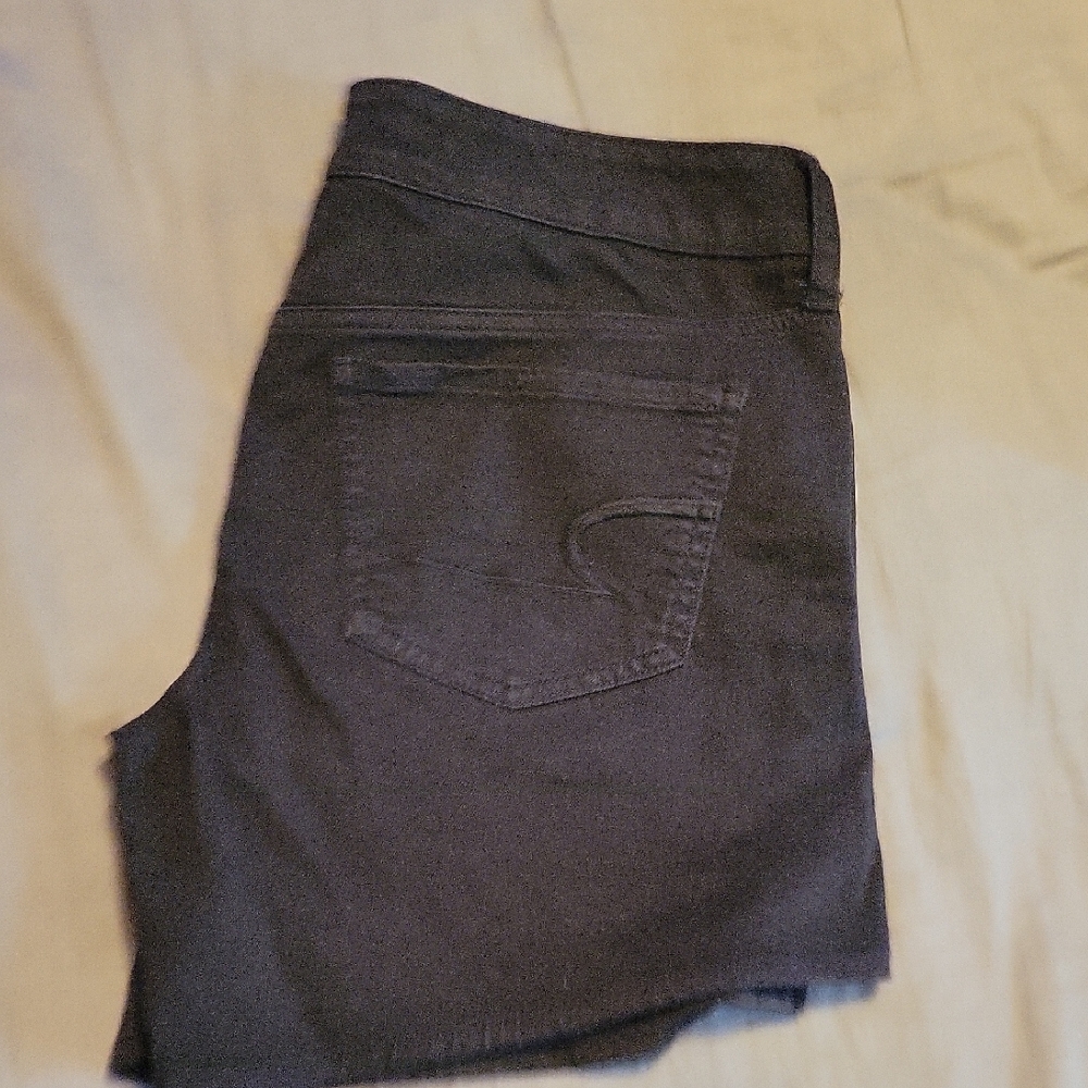American Eagle Outfitters Black Jean Shorts